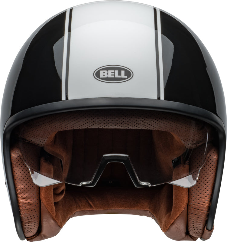 Casque BELL TX501 - Rally Gloss Black/White