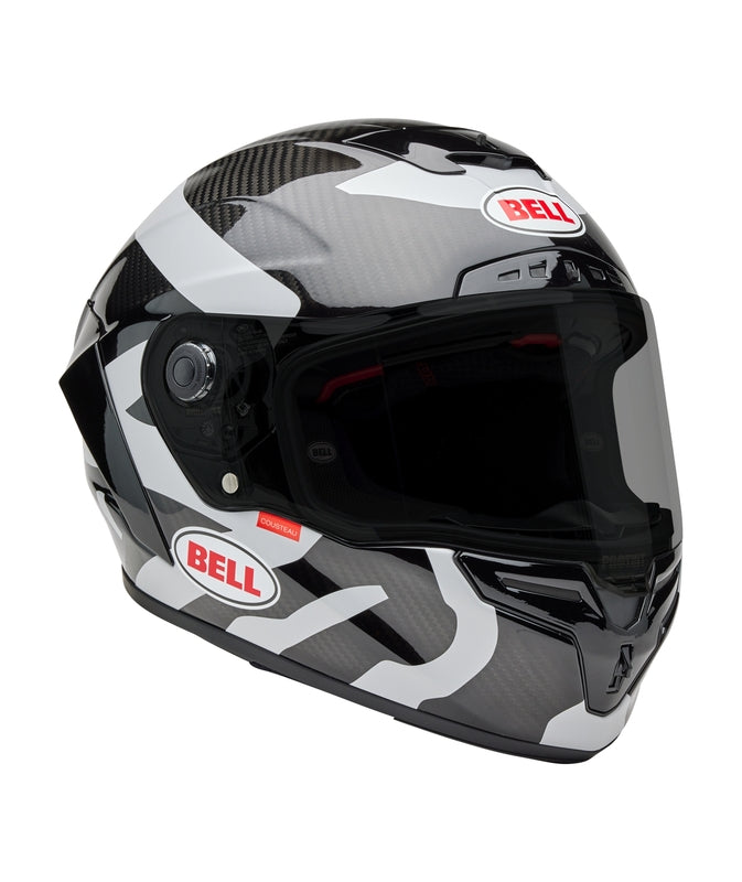 Casque BELL Race Star DLX - Hello Cousteau Equidae Matte Gloss Black/Gray