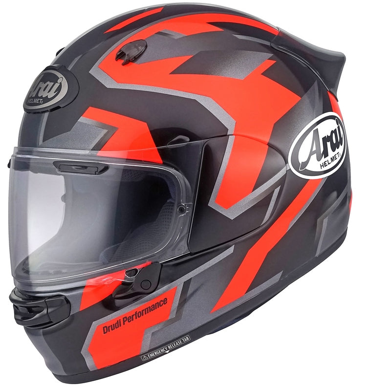 Casque ARAI QUANTIC ROBOTIC - Rouge