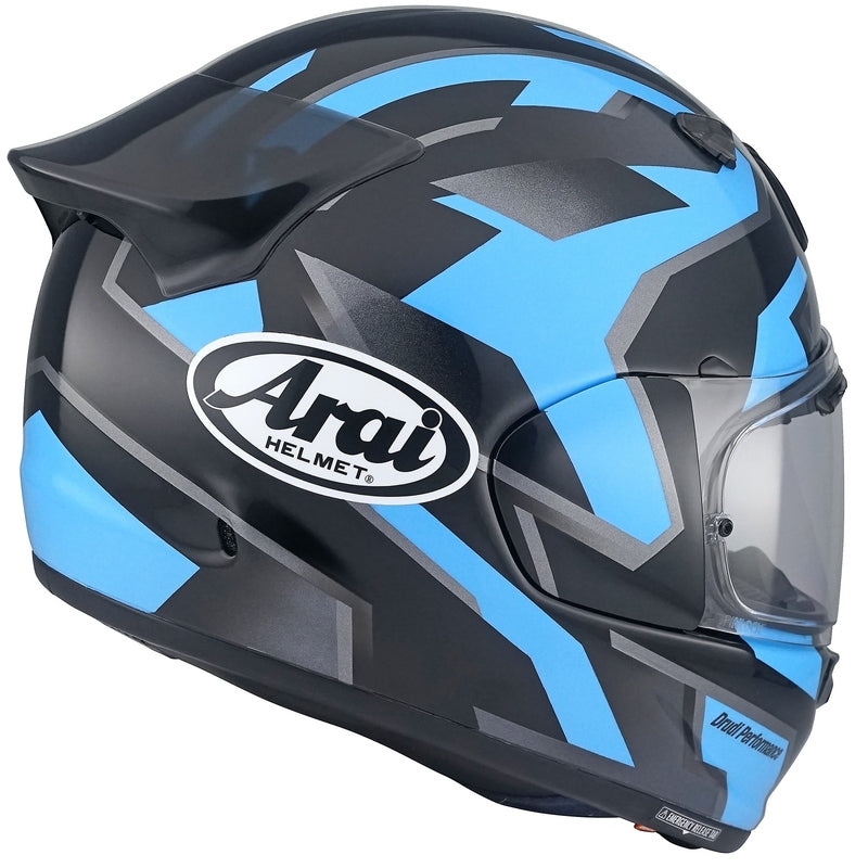 Casque ARAI QUANTIC ROBOTIC - Bleu